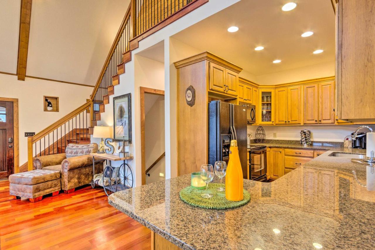 Mountain Cabin With Fire Pit, Walk To Golf And Fishing Vilas Luaran gambar