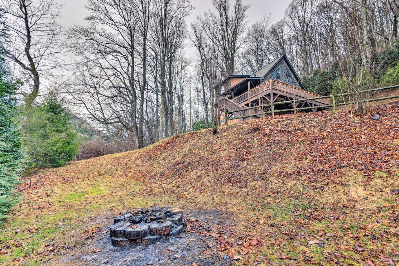 Mountain Cabin With Fire Pit, Walk To Golf And Fishing Vilas Luaran gambar