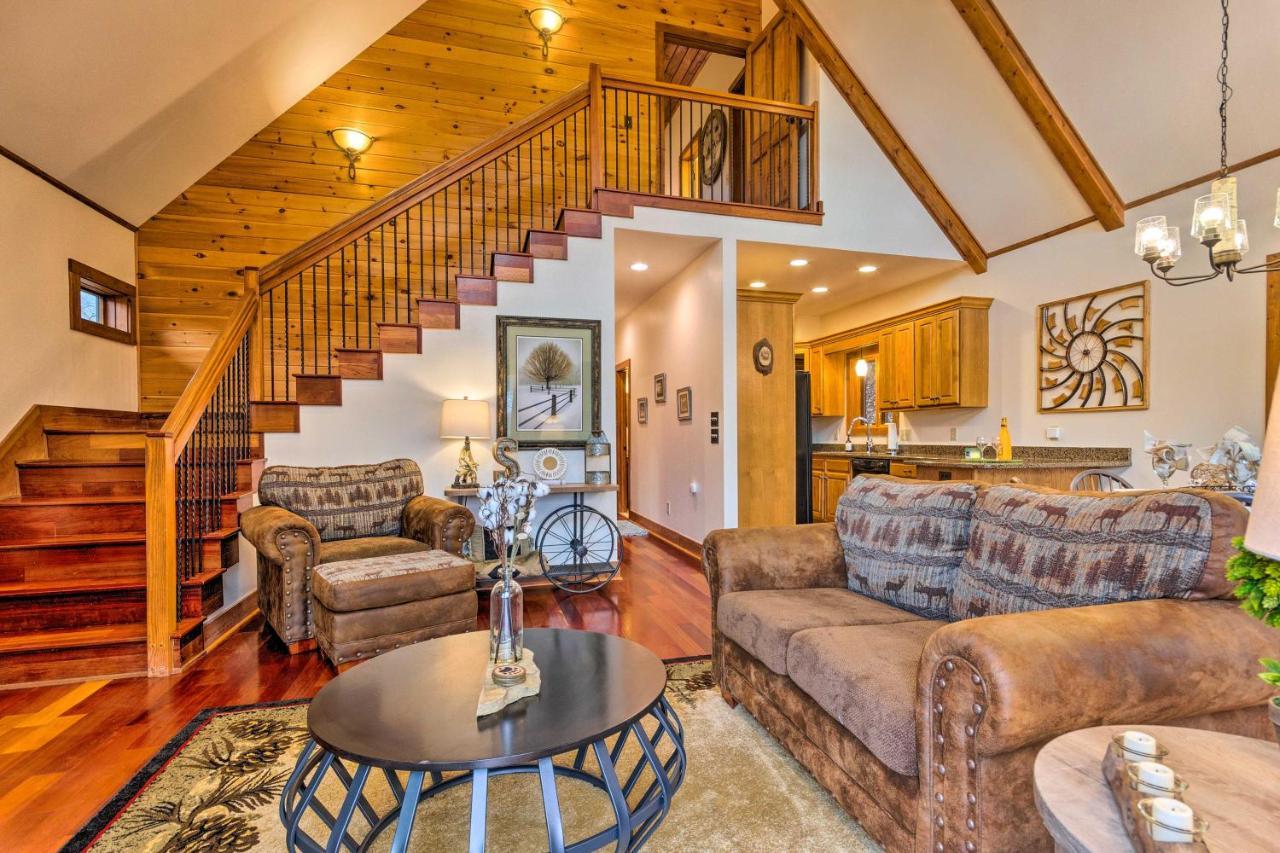 Mountain Cabin With Fire Pit, Walk To Golf And Fishing Vilas Luaran gambar