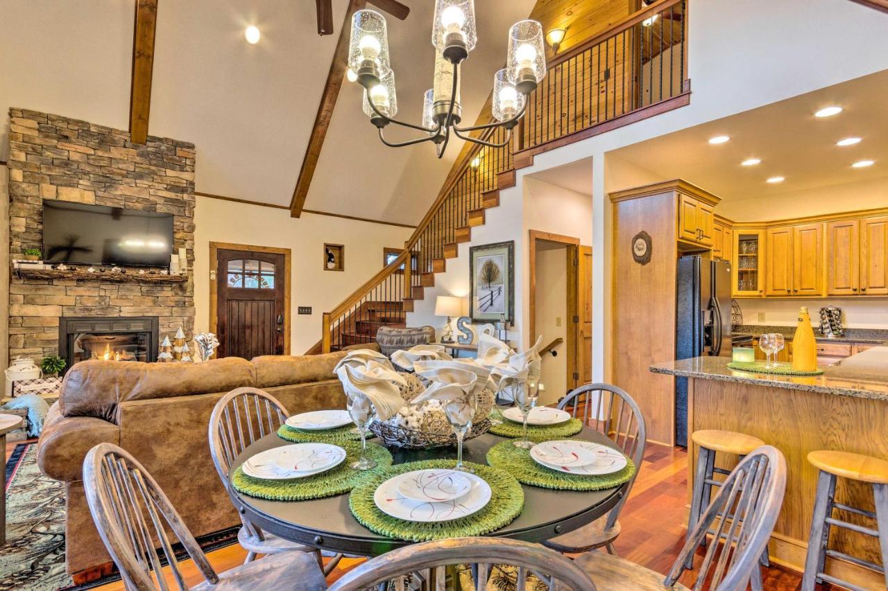 Mountain Cabin With Fire Pit, Walk To Golf And Fishing Vilas Luaran gambar